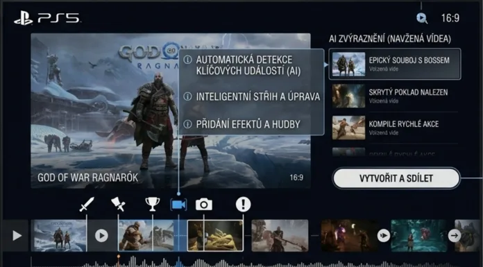 Sony patent na tvorbu AI higlight videí