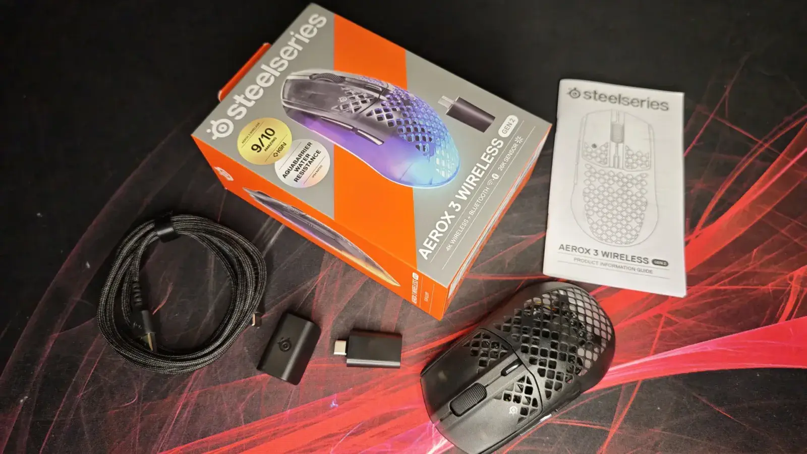 SteelSeries Aerox 3 Wireless Gen 2 recenze myš