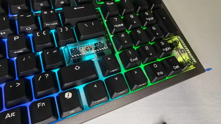 ASUS ROG Strix Morph 96 Wireless kl&aacute;vesnice recenze