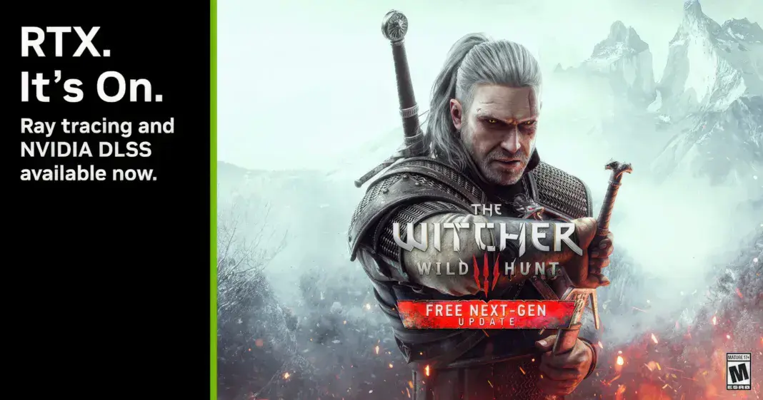 the-witcher-3-DSLLS 4.5-update Zaklínač 3 DLSS 4.5 Multi Frame Gen