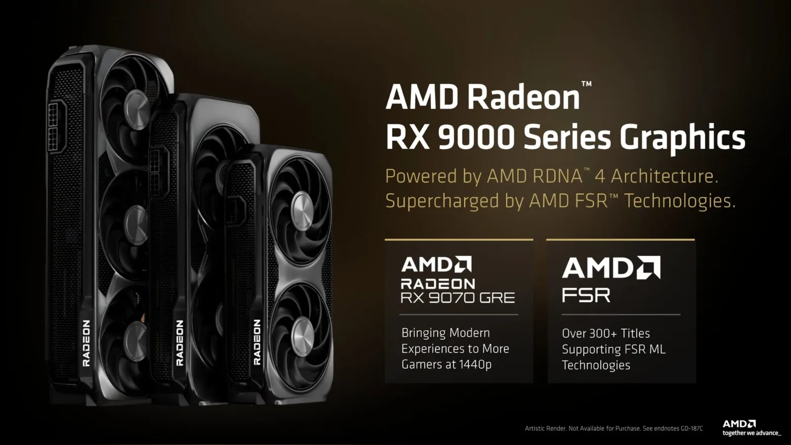 AMD uvádí Radeon RX 9070 GRE – rychlejší než RTX 5060 Ti a míří na 1440p 1 AMD Radeon RX 9070 GRE