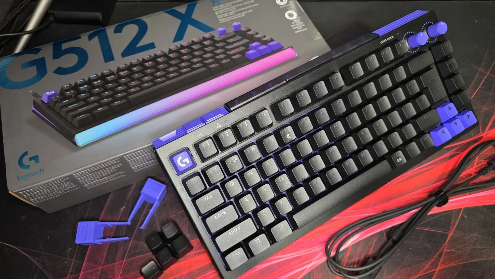 Logitech G512 X 75 recenze