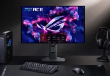 ASUS posouvá OLED displeje na novou úroveň s 540Hz 1080p panelem a 27palcovým 5K displejem ASUS ROG Strix OLED XG259QWPG Ace