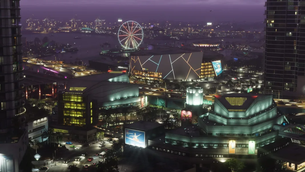 GTA 6 Flight view GTA 6 Vice City letecký pohled