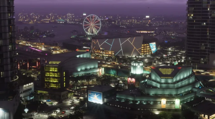 GTA 6 Vice City letecký pohled