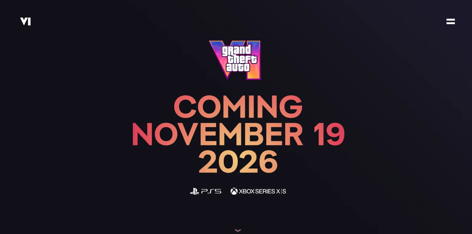 GTA 6 datum vydání web