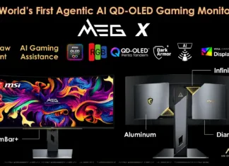 MSI Monitory MEG 5.th gen Penta Tandem QD-OLED