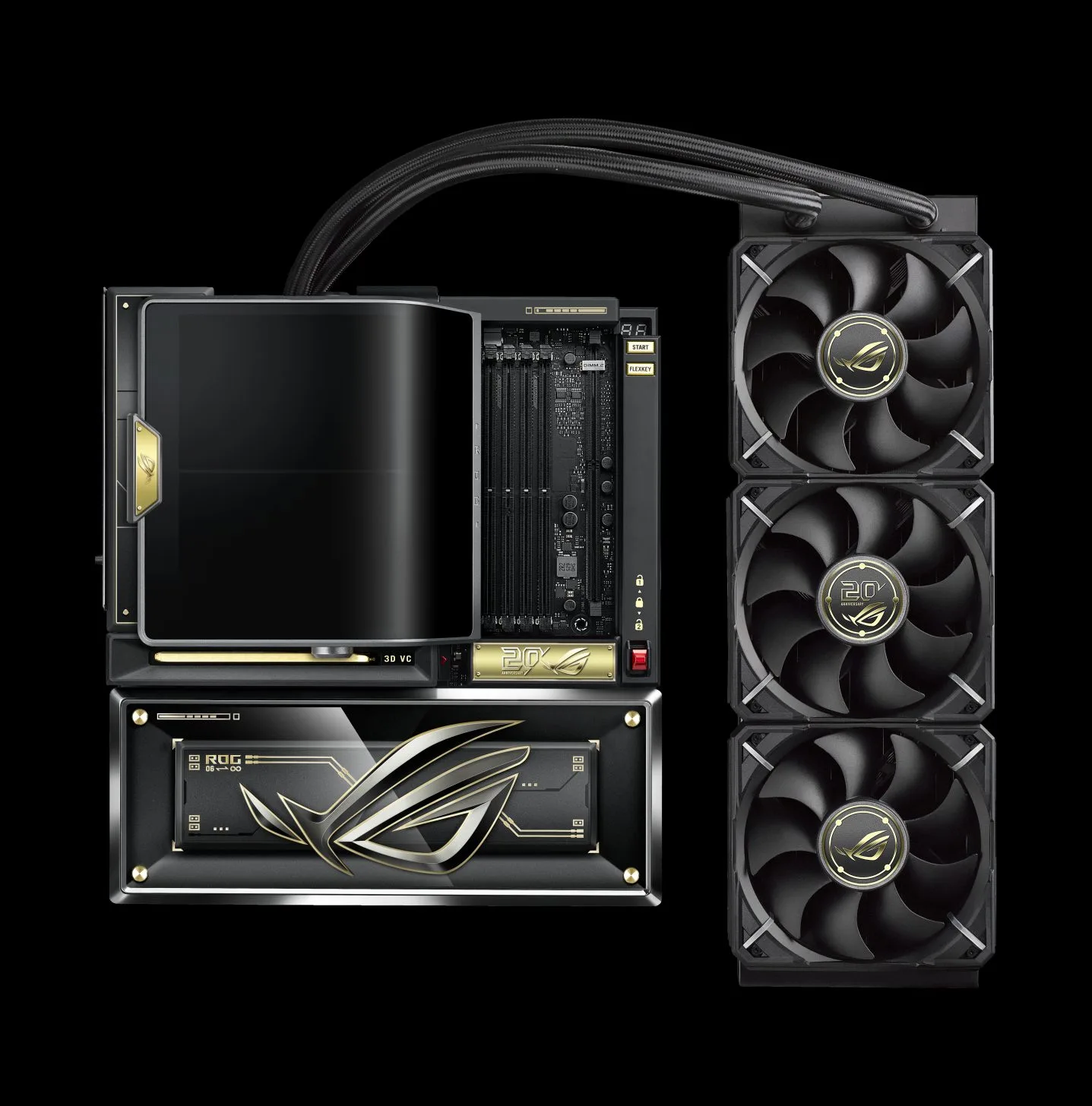 ASUS slaví 20 let ROG a uvádí rozsáhlou Edition 20 kolekci 5 ROG Crosshair X870E Edition 20