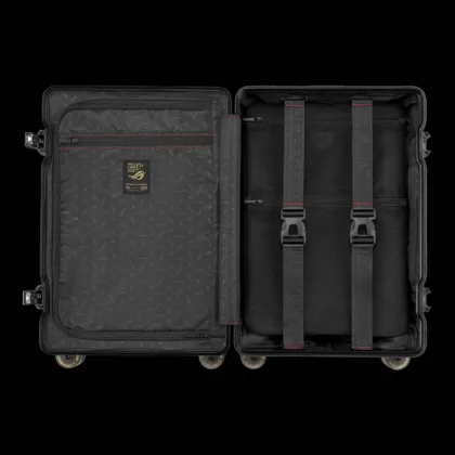 ROG SLASH Hard case Luggage Edition 20 carry on 20inch TSA Silent wheels skate wheels Limited Edition product photo 02 result 11zon scaled 1