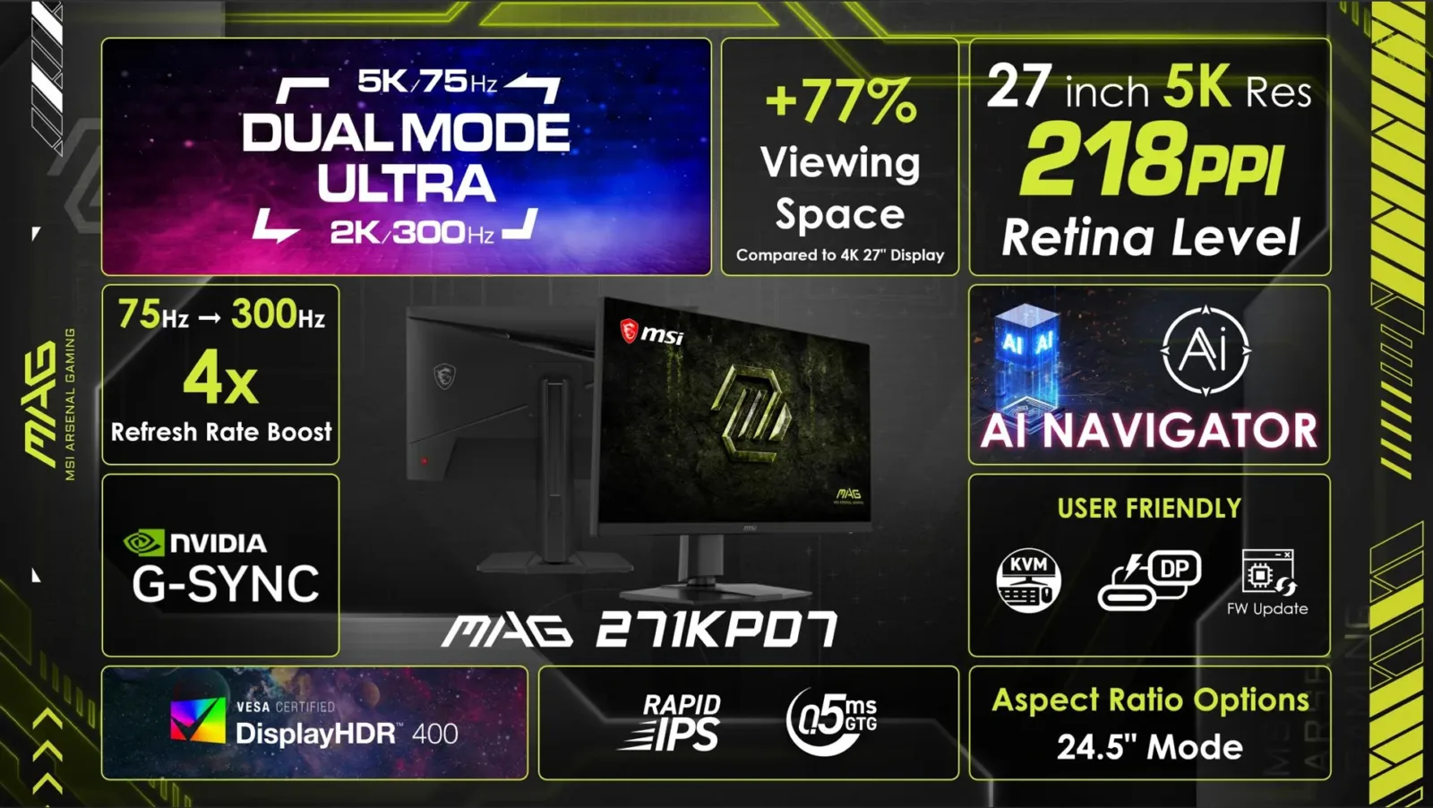 MSI MAG 271KPD7