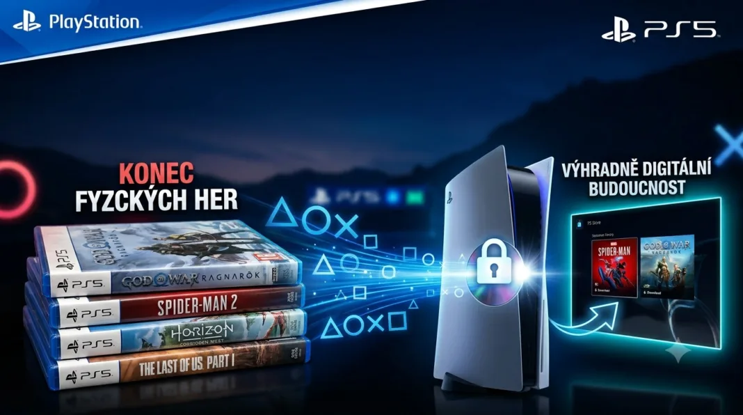 PlayStation konec fyzickyh her PlayStation hry ve fyzické podobě